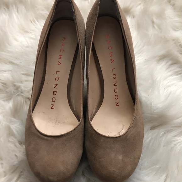 Sacha London suede platform pumps - Picture 2 of 8